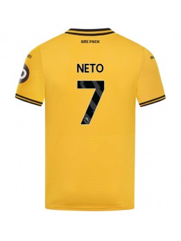 Moški Nogometna dresi replika Wolves Pedro Neto #7 Domači 2024-25 Kratek rokav